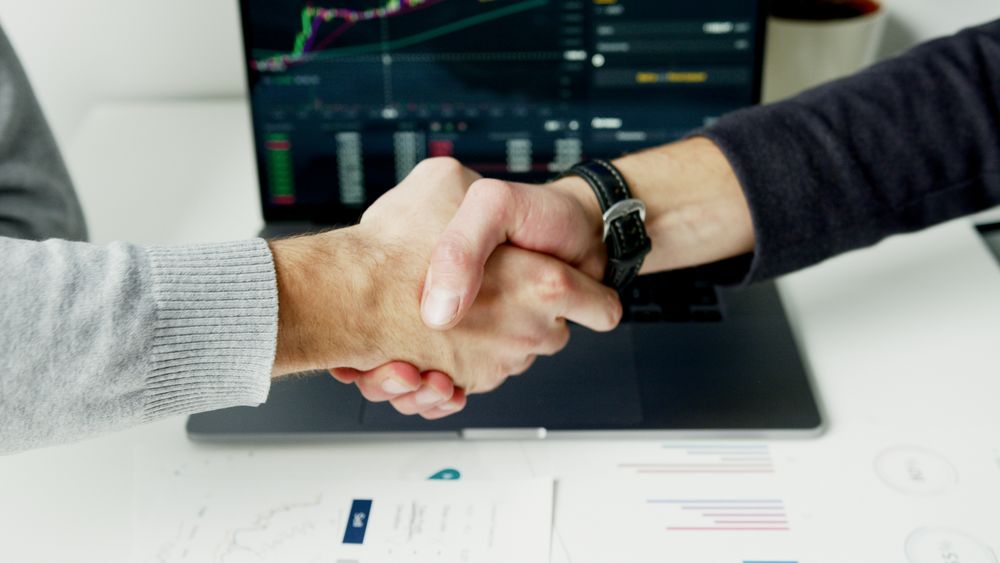 Handshake confirming ongoing support